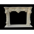 Customized design Italian Marble Natural Marble Fireplace Mantel